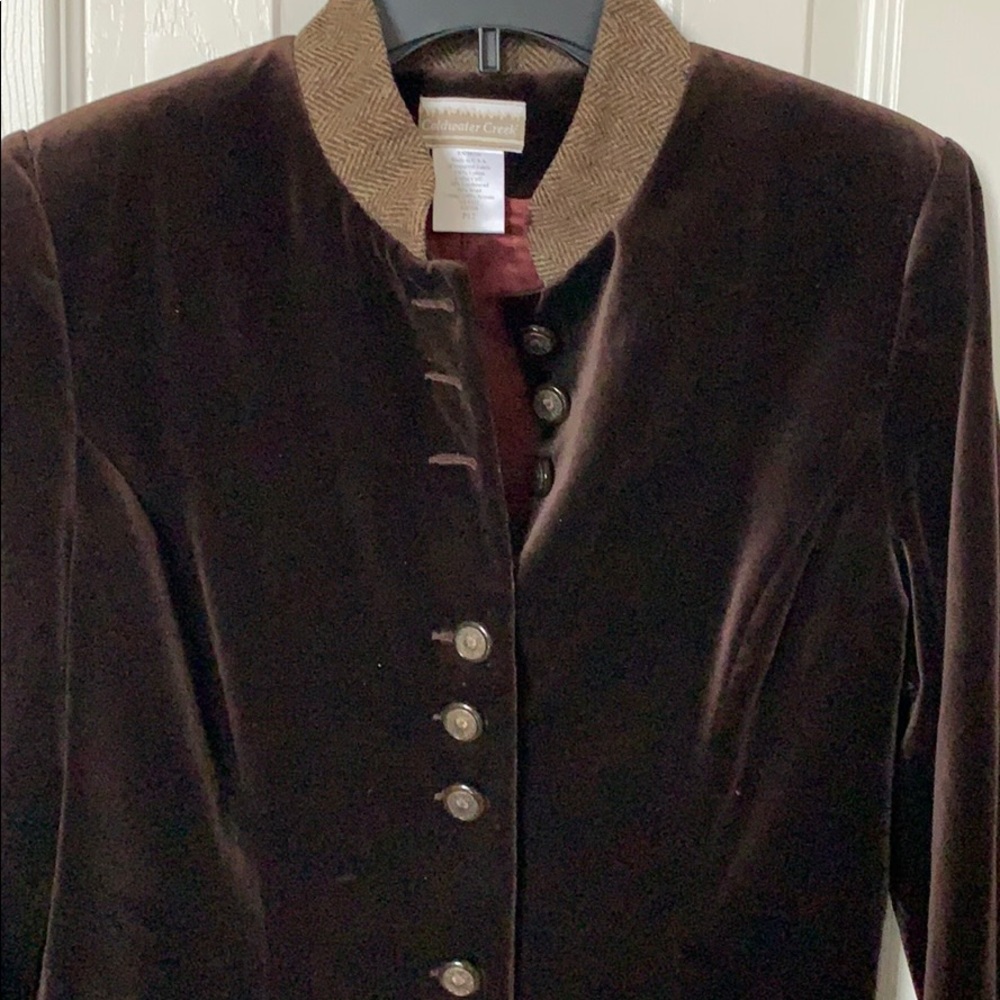 Cold water creek made in USA vintage jacket wool